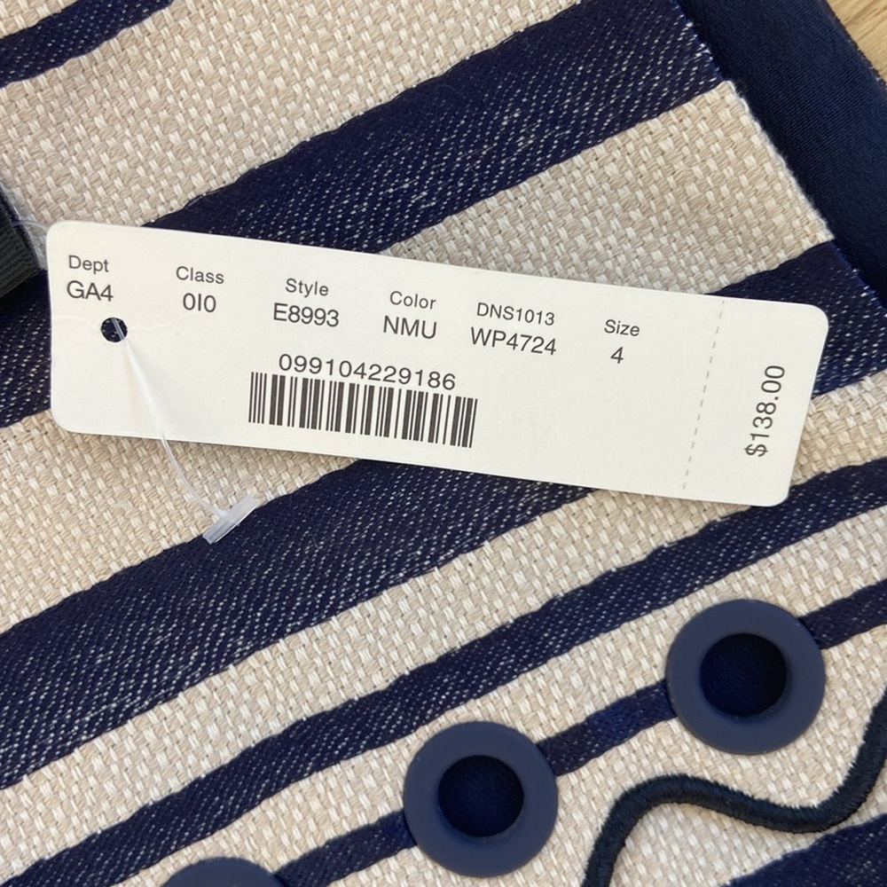 J. Crew BNWT Striped Dress - Picture 7 of 13